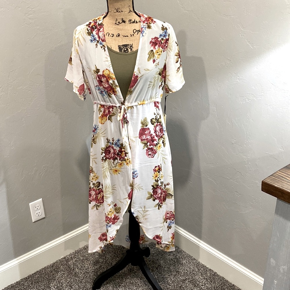 Liberty Love 2 Piece Set Dress and Cover-Up Sz S